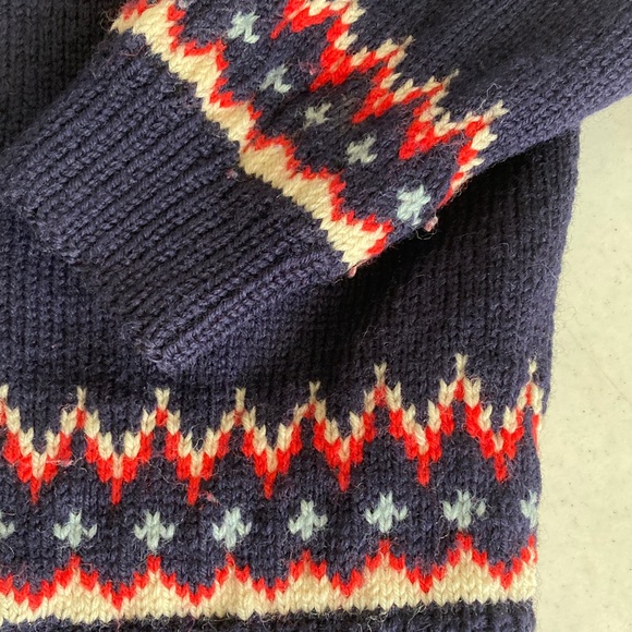 VTG Alicia of Denmark  100% Virgin Wool Cardigan Sweater - Picture 5 of 7